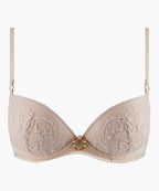 Aubade Illusion Fauve Plunge Push Up Bra
