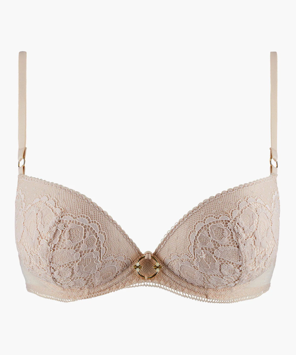 Aubade Illusion Fauve Plunge Push Up Bra