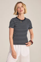 Velvet Brenda Stripe Tee