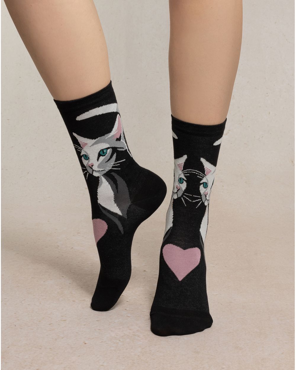 Blue Foret Animal Socks
