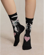 Blue Foret Animal Socks