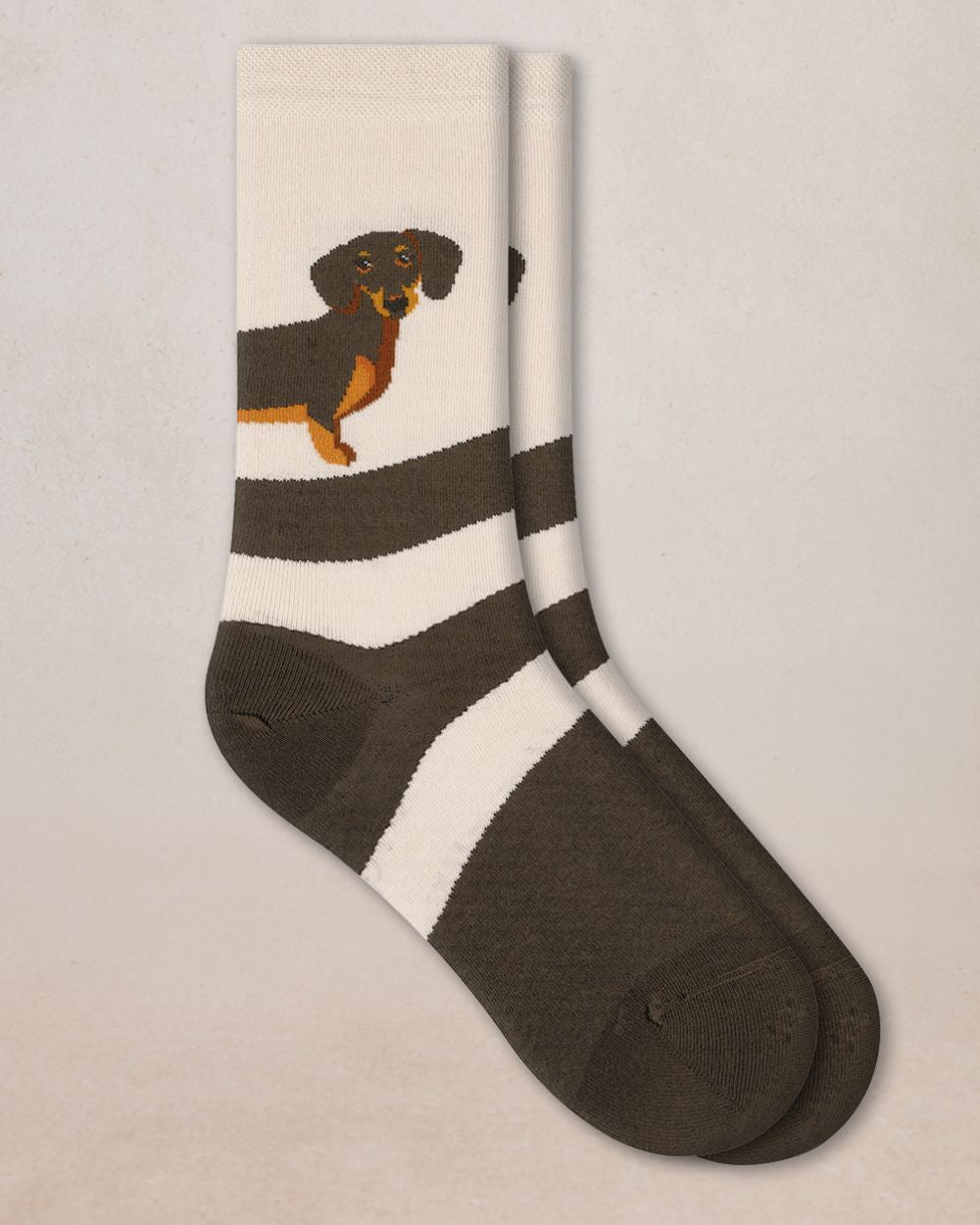 Bleu Foret Combed Cotton Socks