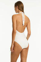 Sea Level De Soleil Halter Swimsuit