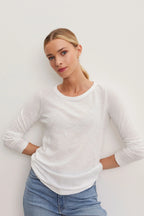 Velvet Originals Lizzie Crew Neck Long Sleeve Shirt