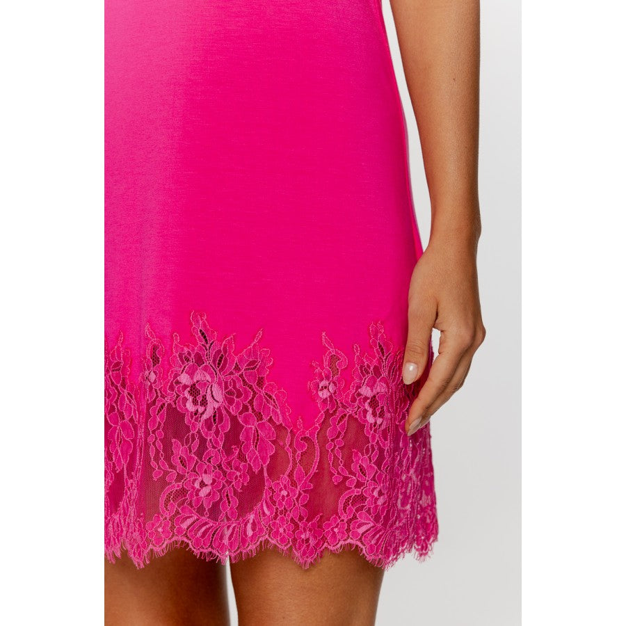 Coemi Micromodal Lace Tank Nightie