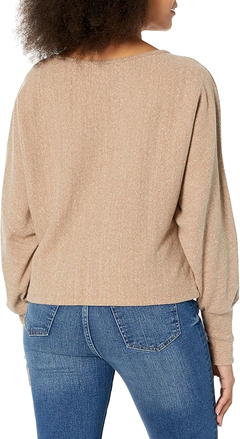 Velvet Mackay Brushed Rib Knit Top