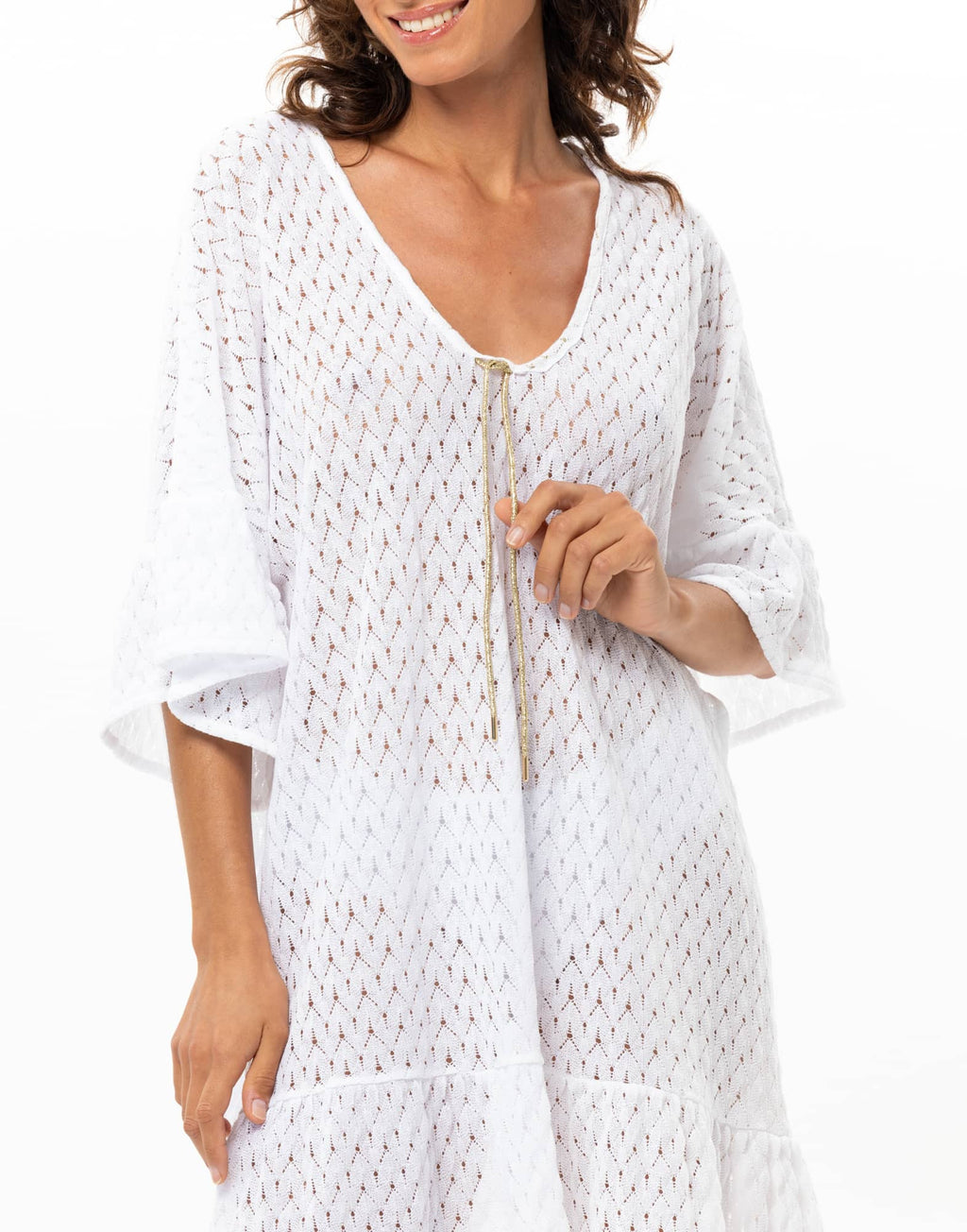 Le Chat Paillette Kaftan