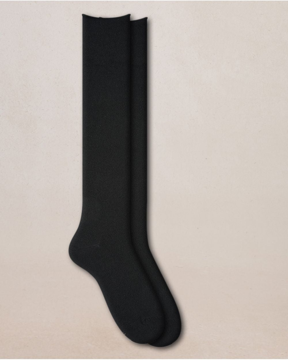 Bleu Foret Wool Knee High Socks