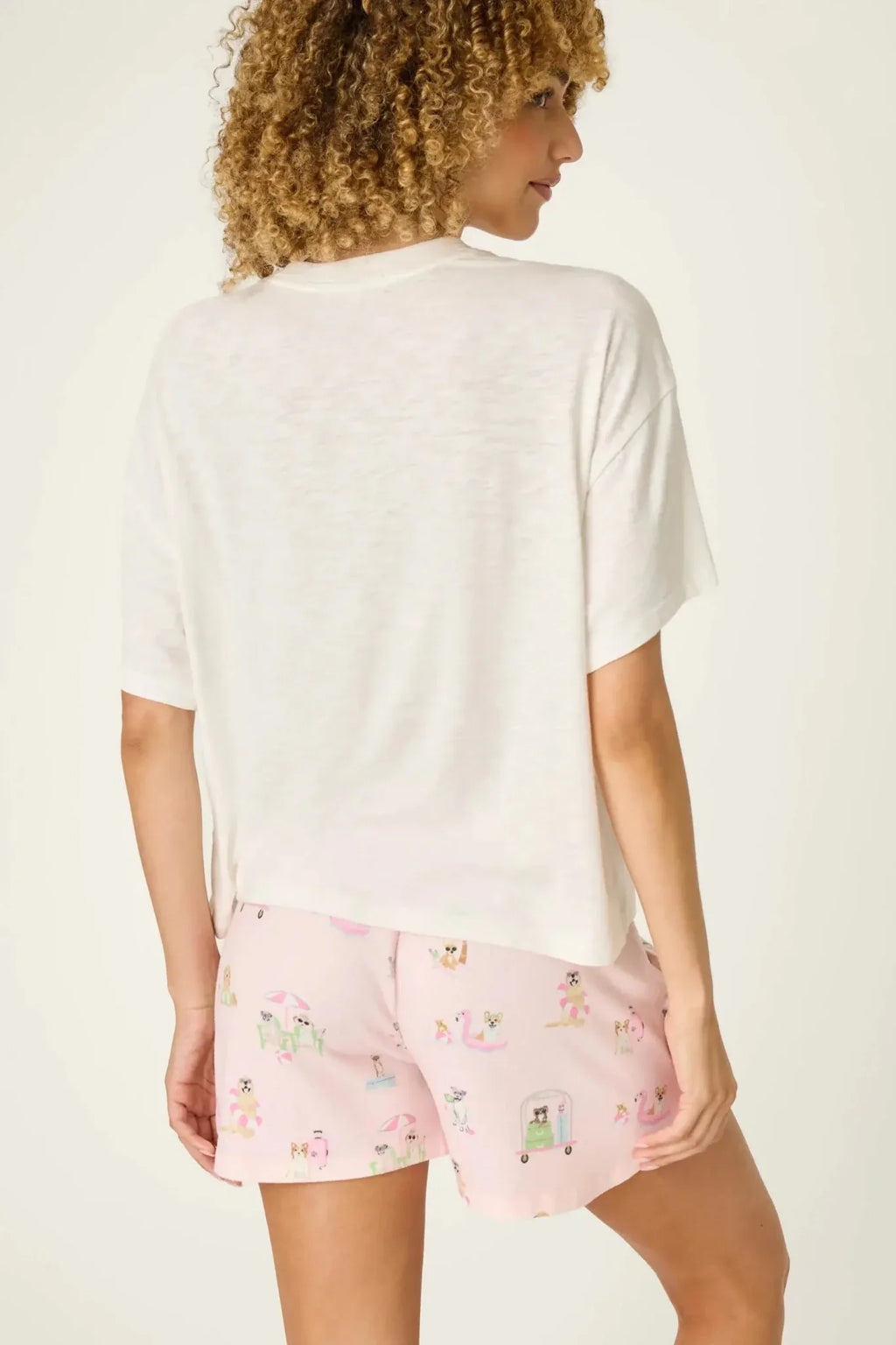 PJ Salvage Pupcation Short Lounge Set