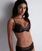 Aubade Illusion Fauve Plunge Push Up Bra