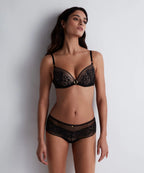 Aubade Illusion Fauve Plunge Push Up Bra