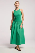 Velvet Romilly Rib and Poplin Dress