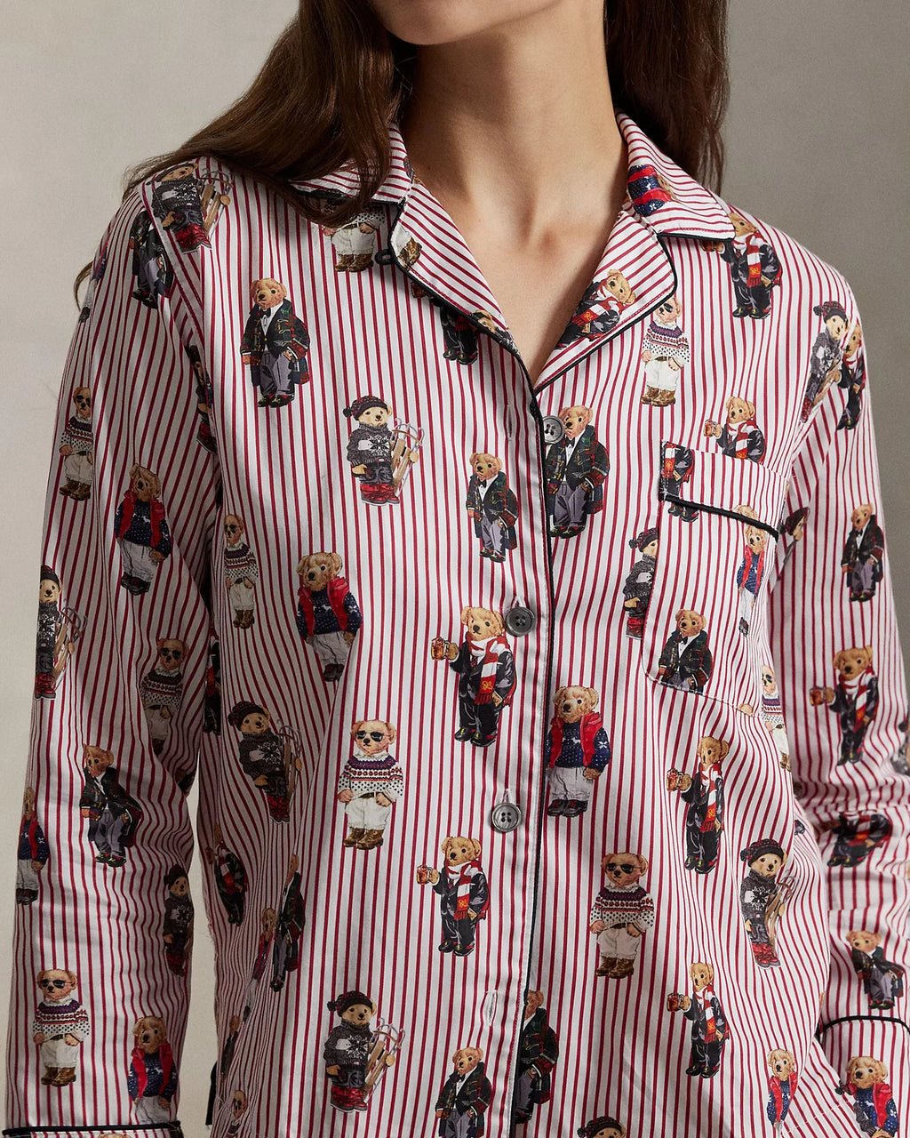 Ralph Lauren 100% Cotton Bear PJ Set
