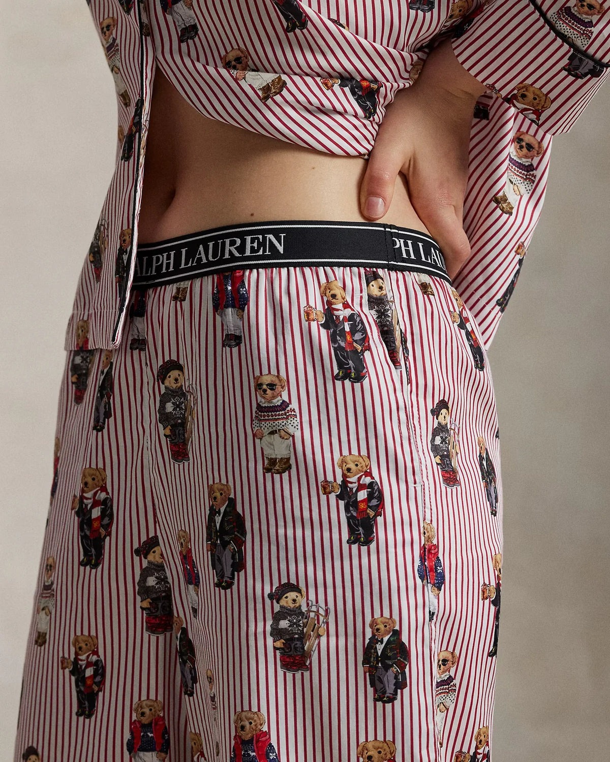 Ralph Lauren 100% Cotton Bear PJ Set