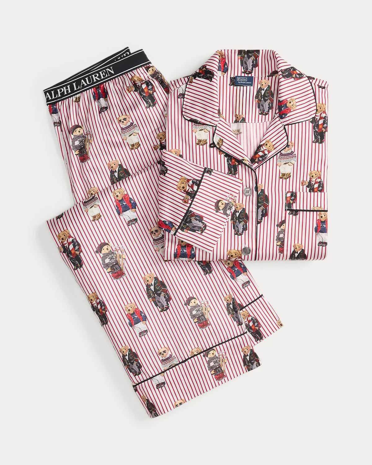 Ralph Lauren 100% Cotton Bear PJ Set