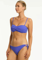 Sea Level Twist Bandeau Bikini