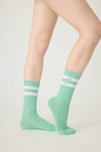 PJ Salvage Margarita Ribbed Crew Socks