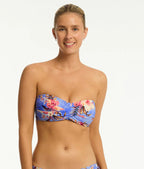 Sea Level Twist Bandeau Bikini