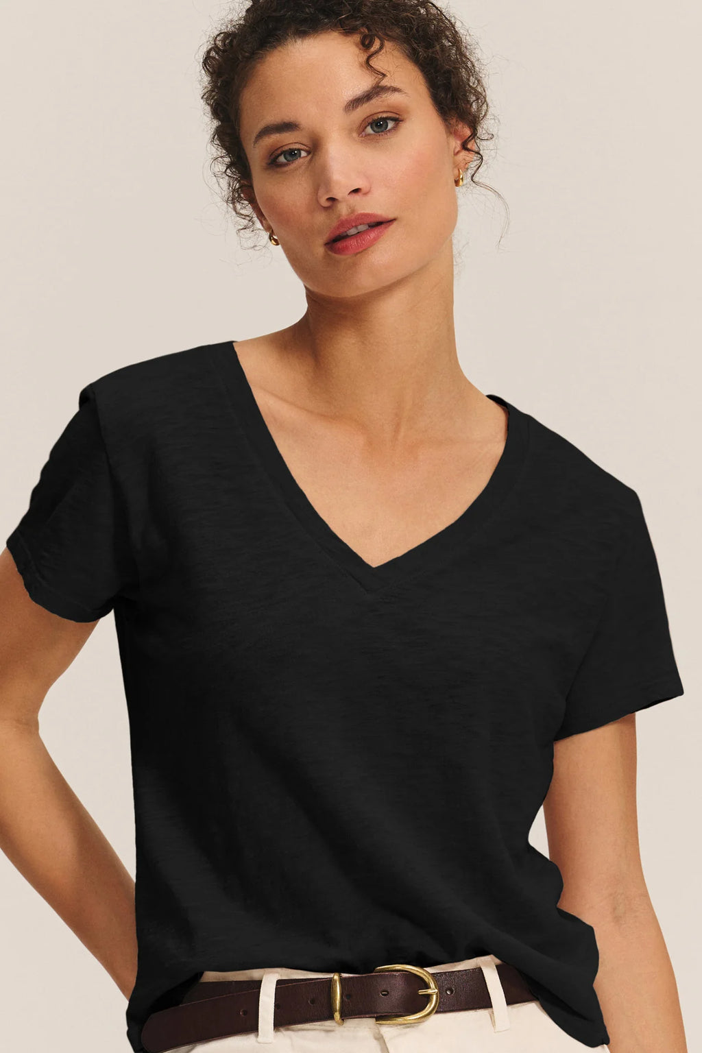 Velvet Elisha V Neck T-Shirt