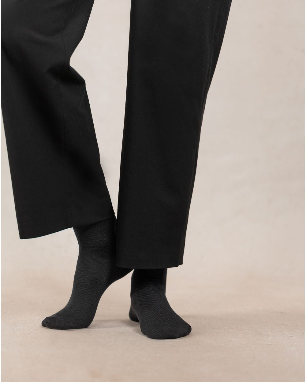 Bleu Foret Wool & Silk Sock