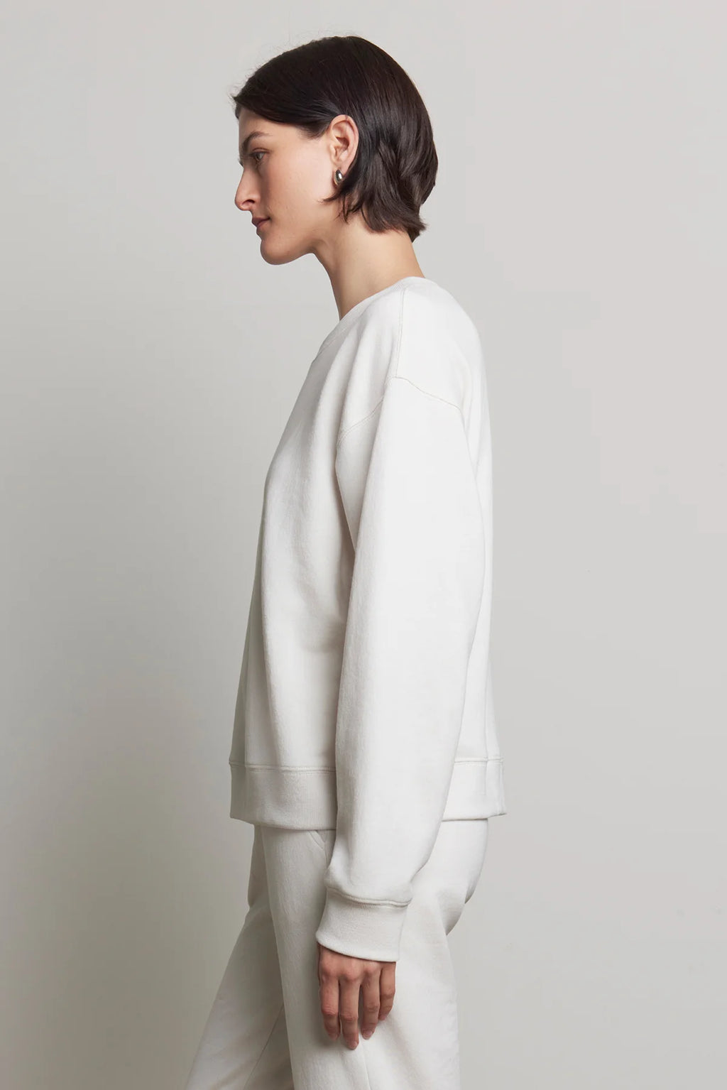 Velvet Ynez Fleece Pullover Organic Crewneck