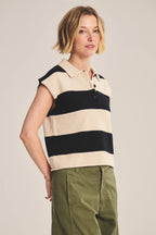 Velvet Zoella Cotton Cashmere Sweater Polo