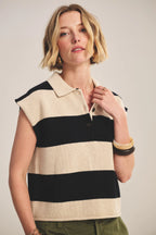 Velvet Zoella Cotton Cashmere Sweater Polo