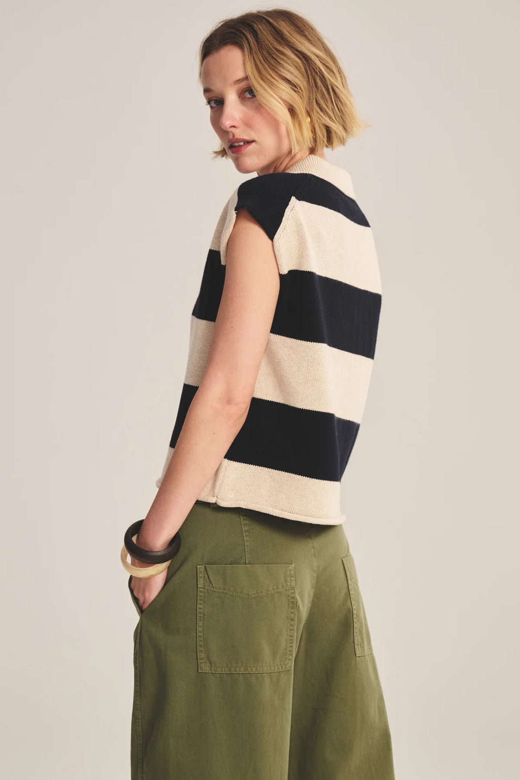 Velvet Zoella Cotton Cashmere Sweater Polo