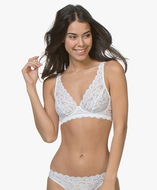 Hanro Basics Moments Wireless Lace Bra 1465