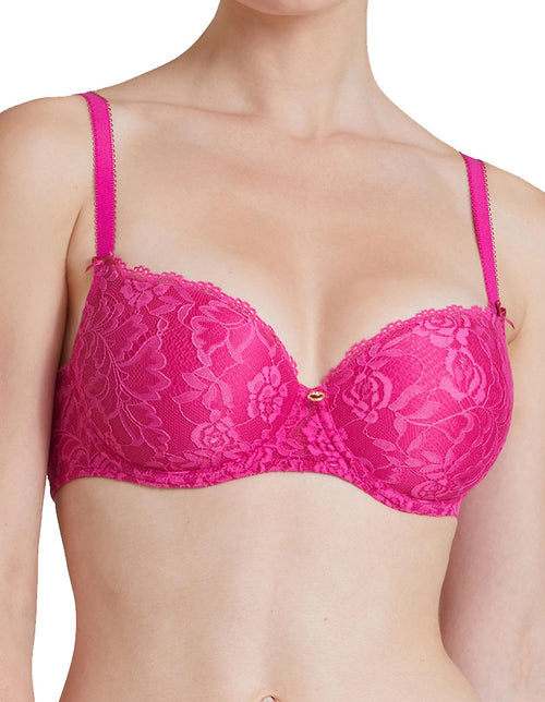 Aubade Rosessence Wire Moulded Balcony Bra HK04 - Fuchsia