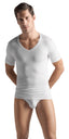 Hanro Cotton Superior S/S V Neck T Shirt