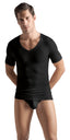 Hanro Cotton Superior S/S V Neck T Shirt