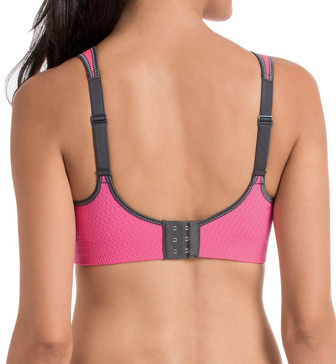 DM004C - Maidenform Womens Sporty Lightly Lined Convertible Sports Bra