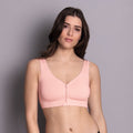 Anita Lynn Zip Front Wireless Bra