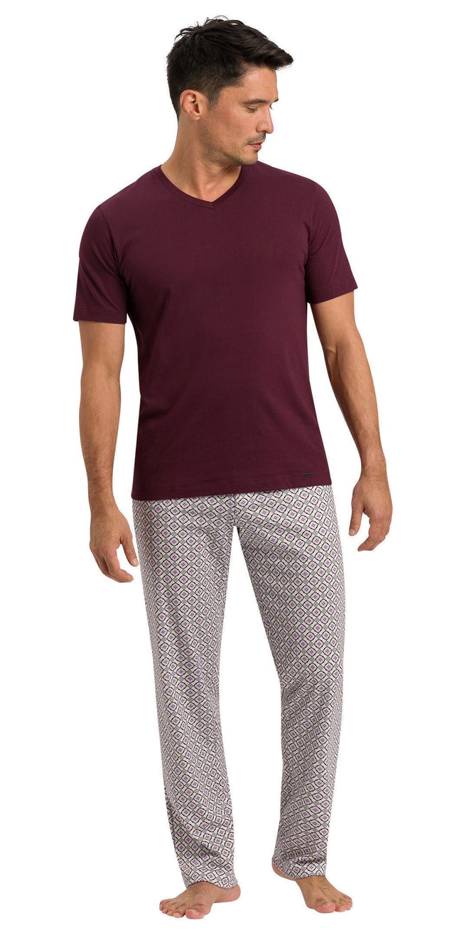 Hanro Men's Living V-Neck Shirt 5051