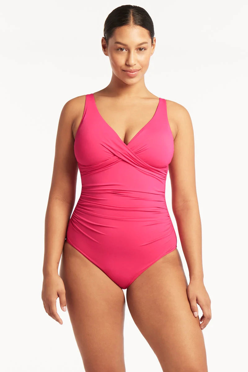 Sea Level Cross Front One Piece SL1205ECO Cherchez La Femme Boutique