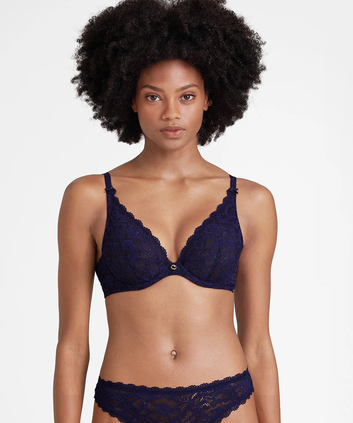 Aubade Rosessence Plunge Lace Bra - Fashion Colours