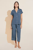 Eberjey Cropped PJ Set