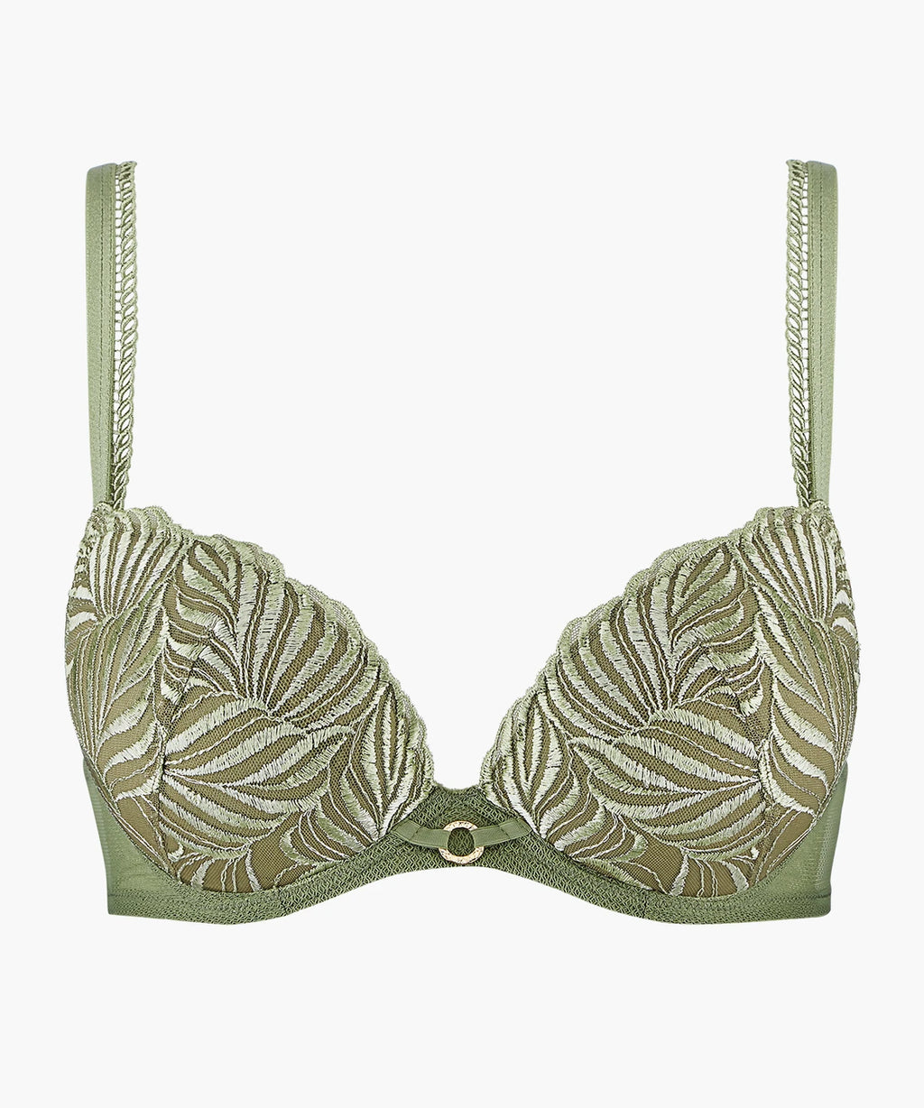 Aubade Paradis Exotique Plunge Push Up Bra