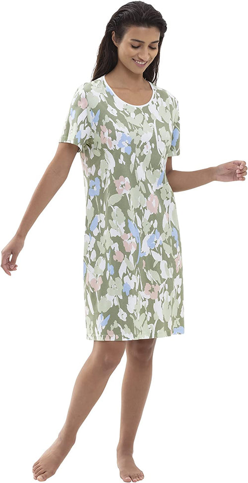 Mey Green Floral Nightdress 11204