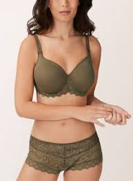 Empreinte Cassiopee Wire Spacer Full Cup Khaki Bra 40151