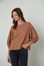 Velvet Prudy Sueded Jersey Top